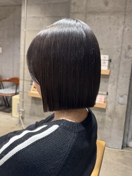 ラボヌールヘアーパルフェ 大宮西口店(La Bonheur hair parfait) ◎切りっぱなしボブ◎