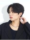 ニュアンスセンターパート 熊本メンズヘア ナチュラル