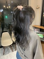 ヘアーサロンクレオ(CREO)&nbsp;インナーシルバー×ブラック