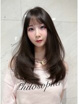 サイン 表参道(SIGN) 20代30代お洒落♪レイヤーカット韓国へアーグレージュカラー