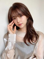 ラルユー 金山(LallYou)&nbsp;30代小顔に見える！くびれヘアレイヤー × オリーブグレージュ