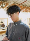 【ARIETTA岩渕】センターパート×緩めシャドウパーマ
