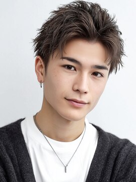 イケメンパラダイス 天王寺 Men’s束感ショート×ナチュラル好印象ヘア