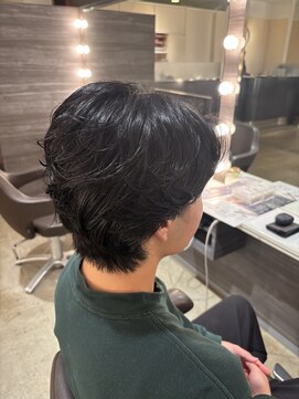 メンズカット/ナチュラルパーマ