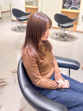 黒髪/クラゲヘアー/オリーブグレー/小顔/ココアベージュ/小倉