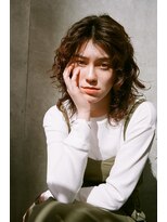 ユアーズ ヘア 恵比寿本店(youres hair)&nbsp;ミディアムウルフ◎ハードパーマ◎