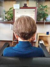 ヘアーサロンアキノ ショートボブ