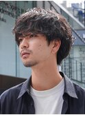 渋谷シャドウパーママッシュ波巻きスパイラルパーマルーズパーマ