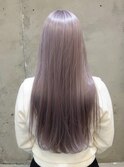 レイヤーカットバレイヤージュオリーブグレージュハッシュカット