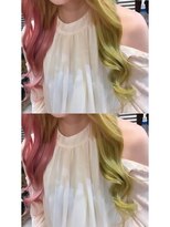 ジュエル アンド バービー(Jewel&Barbie) 【専門店】ブリーチなしでカラーしたい推し活韓国6Dエクステ染色