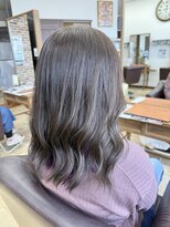 トップスタイル リッチ&nbsp;柔らかく魅せる大人アッシュグレージュカラー