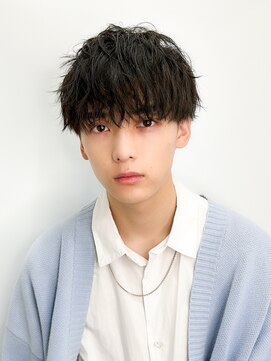 フラッグヘアー 博多駅前店(Flag HAIR) メンズ縦落ちツイストスパイラルパーママッシュ博多