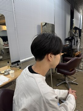 リラクオーレメンズ(LIRA CUORE men's) シャドウパーマ/メンズ縮毛矯正/毛流れセンターパート