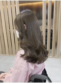 ◎オリーブグレージュカラーオリーブベージュ表参道透明感カラー