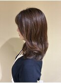 毛先ワンカールパーマ