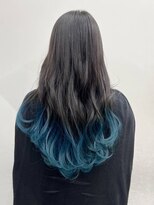 シエロバイシエスタ 池袋(cielo by siesta) ターコイズブルーグラデーション