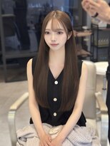 ボンドストーリーノヴァ(Bond Story nova) 流行りのミントベージュ×美髪ストレート