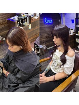 カルフール ロコ 草加西口店(Carrefour LOCO) ボルドーレッド　プレミアムエクステ60枚