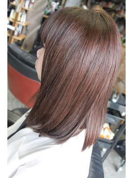 オーバーキャプテンネイキッド(OVER CAPTAIN NAKED) 艶ピンクボブ