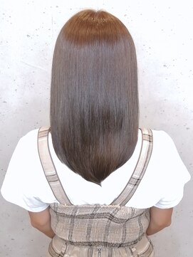 ジーナ(JINA) ◆《透明暗髪グレージュ×髪質改善》で上品さを演出♪