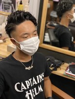 メンズ ラピス(Men's Lapis)&nbsp;ハイライトandパーマ