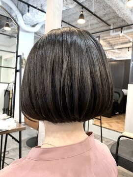 ロアヘアーコーディネート 京都駅前店(LoRE hair coordinate) LoRE☆黒髪ボブ