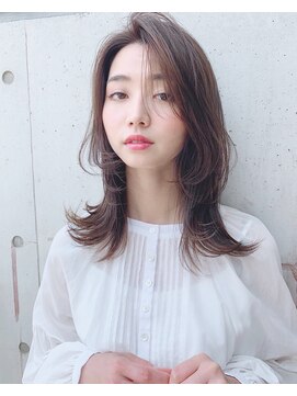 リコバイアフロート(riko by afloat) 人気くびれシルエット大人のレイヤーセミディ【riko立野】