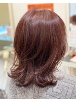 ヘアー スタイリスト(hair STYLIST) 外ハネレイヤー