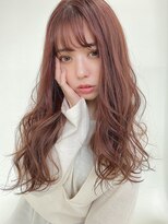 ルービック 難波(Rubik's)&nbsp;大人可愛い透明感ピンクブラウン/艶カール