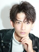 リップス 表参道店(LIPPS)&nbsp;ツーブロック、刈り上げスパイラルセンターパート