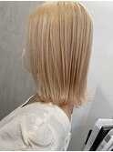 【stylist 片山】韓国風ブロンドヘアー