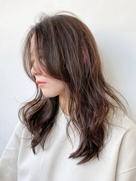 クーラ(Cura) *無造作巻き風ニュアンスパーマ・アッシュブラウン