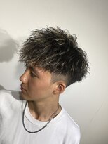 ドルクス 日本橋(Dorcus) 20代男性流行髪型東京バーバー日本橋ツイストメンズハイライト！