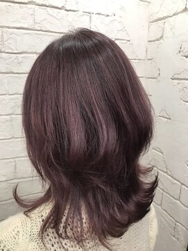 アジールヘア 所沢プロペ通り店(agir hair) ラベンダーウルフ