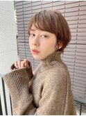 前髪カール/ネオシースルーバング/くびれボブ［銀座］