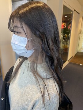 ダブル アンダーバー サロン(W_SALON) 【W_SALON 河原町】イヤリングカラー/ホワイトベージュ