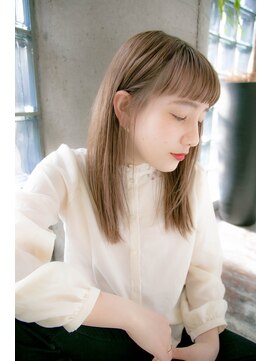 リリアン 表参道(relian) ハイトーン　ストレートヘア