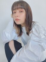 ルービック バランス 天王寺(Rubik's×Balance)&nbsp;小顔ウルフインナーカラーレイヤーボブ20代30代40代