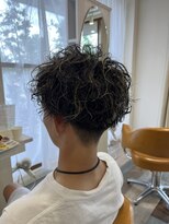 アンプヘアー 西京極店(unpeu hair)&nbsp;ハイライトスパイラルパーマ