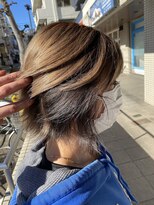 エルメ バイ アンフィー(Elme by anphi)&nbsp;【Elme 野呂】ミルクティーベージュ×アッシュブラウン20代30代