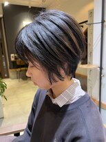 ヘア サロン ルート 幕張(Hair Salon ROUTE)&nbsp;《大人可愛い》20代30代40代ひし形丸みショート　［ROUTE 幕張］