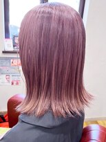 ヘアーハピネス ハート(hair happiness heArt)&nbsp;20代30代大人可愛い髪質改善カラーピンクアッシュ透明感