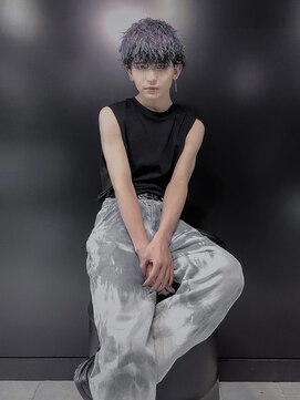 アウル 心斎橋(owl) モード×デザインカラー×ダブルカラー×インナーカラー