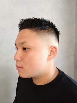 ソアー 新大阪(SOAR) 男らしさ◎束感ベリーショートスキンフェードカット【新大阪】