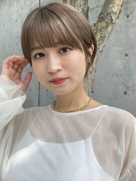トリコ ショップアンドヘアサロン(tricot shop hair salon) 耳かけショート/コンパクトショート