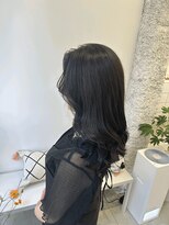 リル(re'll)&nbsp;《花屋併設》ナチュラルブラック［酸性ストレート/ヘアセット］