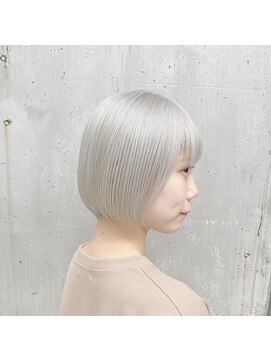 ヘアー ジップ(hair Zip) ホワイトシルバー