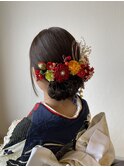 成人式ヘアセット