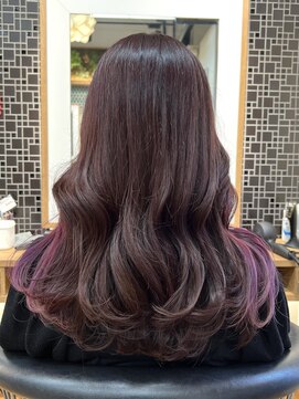 ルーム(Room) 韓国ロングピンクインナーカラー/イヤリングカラー/ダブルカラー