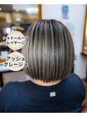 前回のブリーチ履歴を活かしてシャドールーツバレイヤージュ！